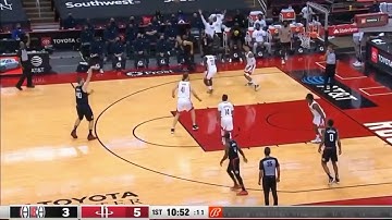 Ivicia Zubac hits his first career 3 🔥