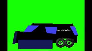 Vortex seeker green screen