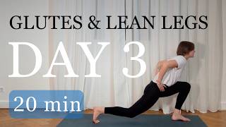 Day 3  Lean Legs &amp; Glutes | At-Home Lower Body Workout | The Pear