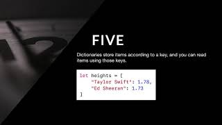 Complex Types Summary – Swift in Sixty Seconds