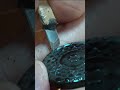 The process of making jewelry using the inside of a seashell... #short #shorts