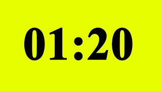 1 Minute 20 Second Timer