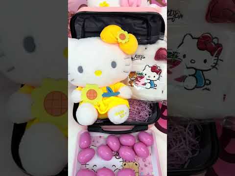 Dear Susan, here is your hello kitty gift pack, hope you love it! #asmr #packingorders #hellokitty