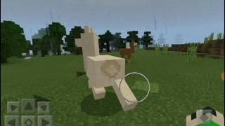 MCPE LLAMAS GREATEST MOB EVER! + CONTROLLABLE LLAMA ADD ON! screenshot 5