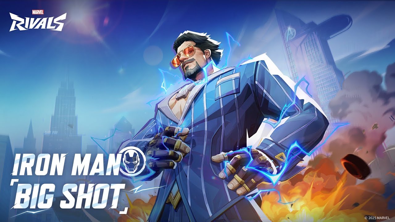 Iron Man Big Shot Skin Select, MVP & Gameplay | Marvel Rivals - YouTube