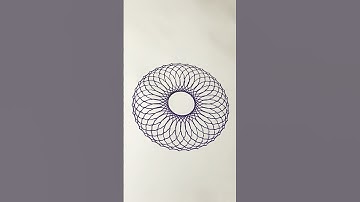 Beautiful ASMR Spirograph Patterns! #art #shorts #spirograph #asmr #trending #viralshorts #trending