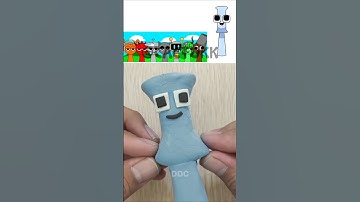 I Made Sprunki OC I from Alphabet Lore with clay! #sprunki #incredibox #incrediboxsprunki