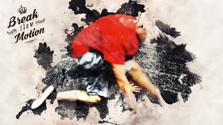 How to Breakdance. Footwork set in slow motion. Tutorial #4