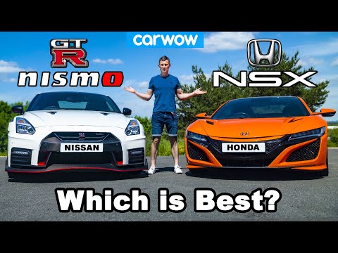 Honda NSX vs Nissan GT-R NISMO review with 0-60mph, 1/4-mile + brake test!