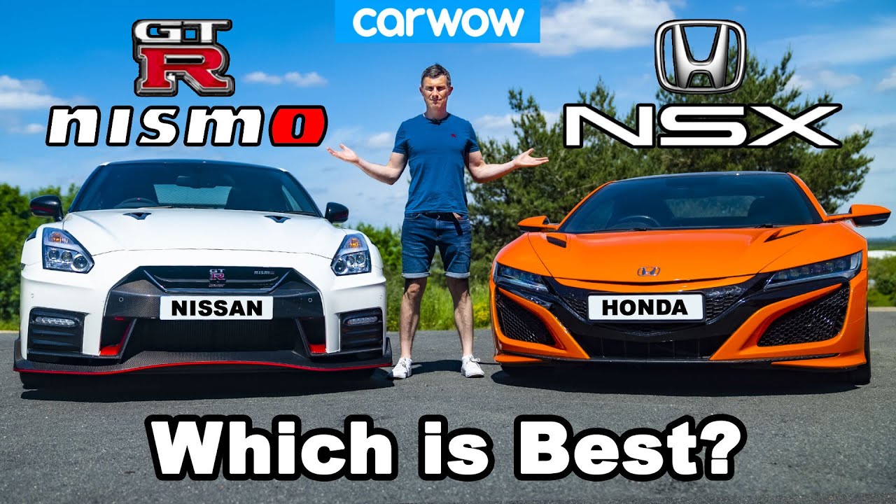 Honda Nsx Vs Nissan Gt R Nismo Review With 0 60mph 1 4 Mile Brake Test Youtube