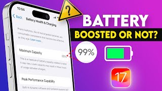 Is Your iPhone Battery Boosted | Check or find boosted battery on iPhone| Find real battery health