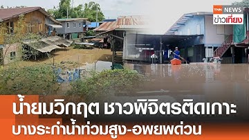 "น้ำยม" วิกฤต ชาวพิจิตรติดเกาะ - "บางระกำ" พิษณุโลกน้ำท่วมสูง อพยพด่วน | TNN ข่าวเที่ยง | 6-9-68