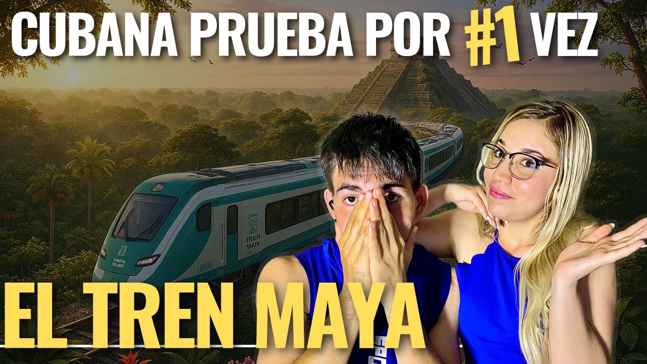 ⭐ “¡WOW! Así es viajar en el Tren Maya; Experiencia de la Cubana Rachuquebola 🚆😱”