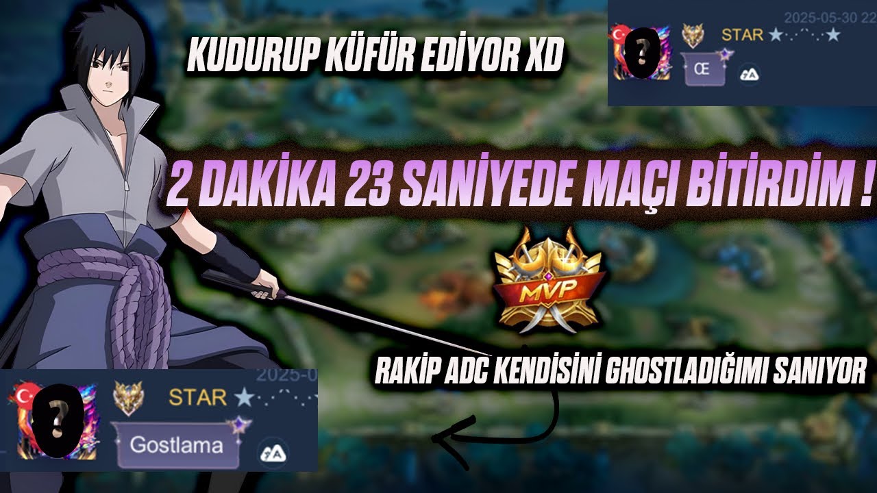 AŞIRI AGRESİF ORMAN SUYOU - 2 DAKİKA 23 SANİYEDE MAÇ NASIL BİTİRİRSİNİZ ? - MLBB