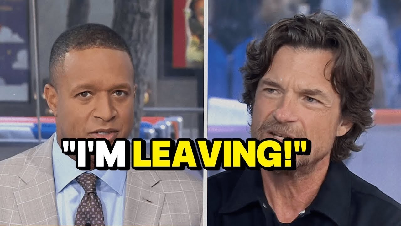 Джейсон Бейтман ВЗОРВАЛСЯ на шоу Today после жаркой стычки с Крейгом Мелвином.