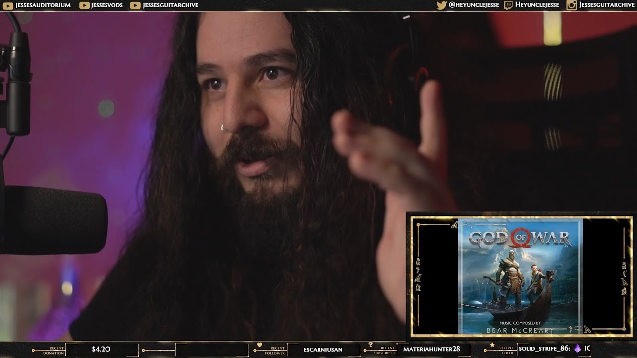 God of War Deliverance Reacting To Video Game Music! YouTube