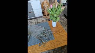 Weave Along Part 3: Beginner plaid scarf, finishing and fixing mistakes.