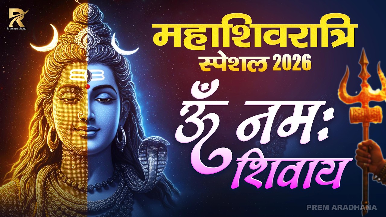 Om Namah Shivay 108 Times | Har Har Bhole | Mahashivratri Special 2026