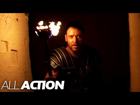 Maximus Tries to Escape Rome | Gladiator (2000) | All Action