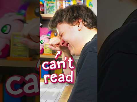 Pro Pokémon Players Can't Read