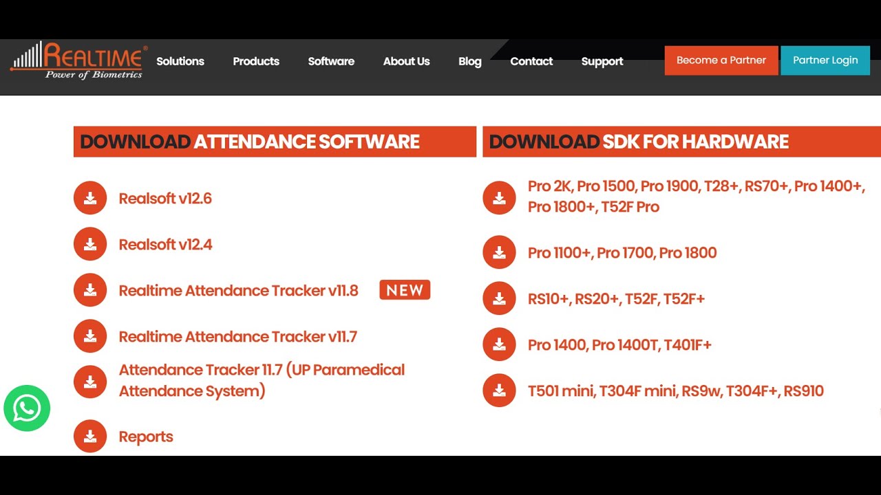 How to Download & Install Realtime Biometric Software's & Utility ...