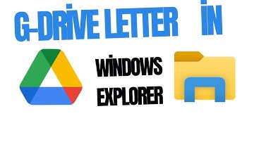 Change Windows Drive Letter for GDrive on Windows