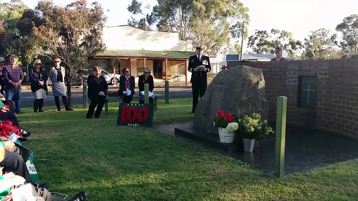 Mitchell Livingstone's address at Caragabal ANZAC ...