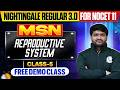 NORCET 11 Preparation | Reproductive System| Nightingale Regular 3.0 |Class 01 | NORCET 11 Free Demo