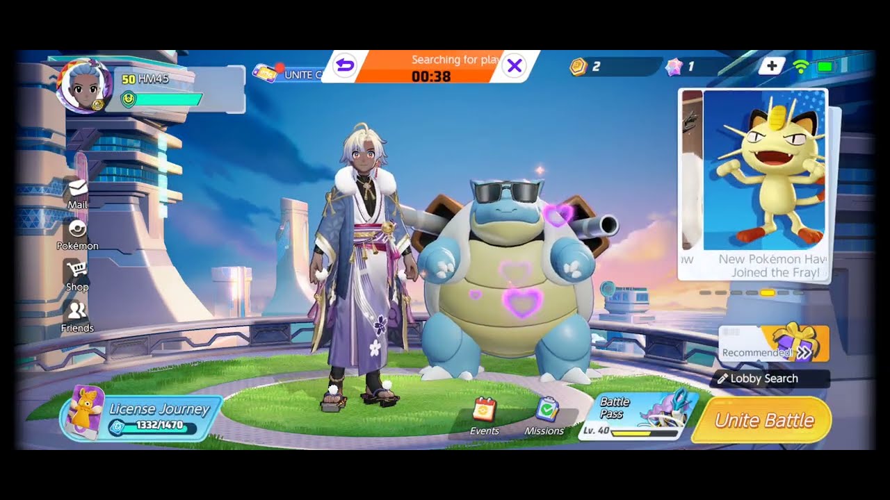 Pokemon Unite! HM45 Meowth team wins at Catch em! Outsmarting Zeraora!