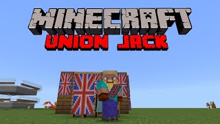 HOW TO MAKE A UNION JACK FLAG BANNER IN MINECRAFT