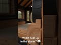 Building a Secret Forest House 🌲🪓 | Off-Grid Survival Skills #shorts