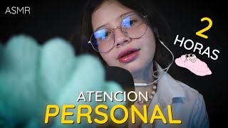 ASMR en ESPAÑOL😉ATENCIÓN PERSONAL EXTREMA 💆🏻‍♀️2 HORAS con Vivalen ASMR - ASMR para Dormir😴