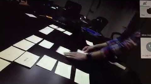 Card Sort (time lapse)