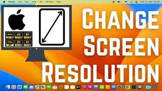 How To Change Screen Resolutions on Your Mac | Use Custom Display Resolutions on macOS