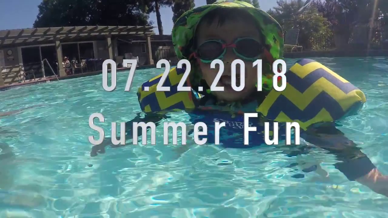 07.22.2018 Summer Fun Swimming - YouTube