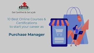Top 10 Purchase Manager Certifications and online courses