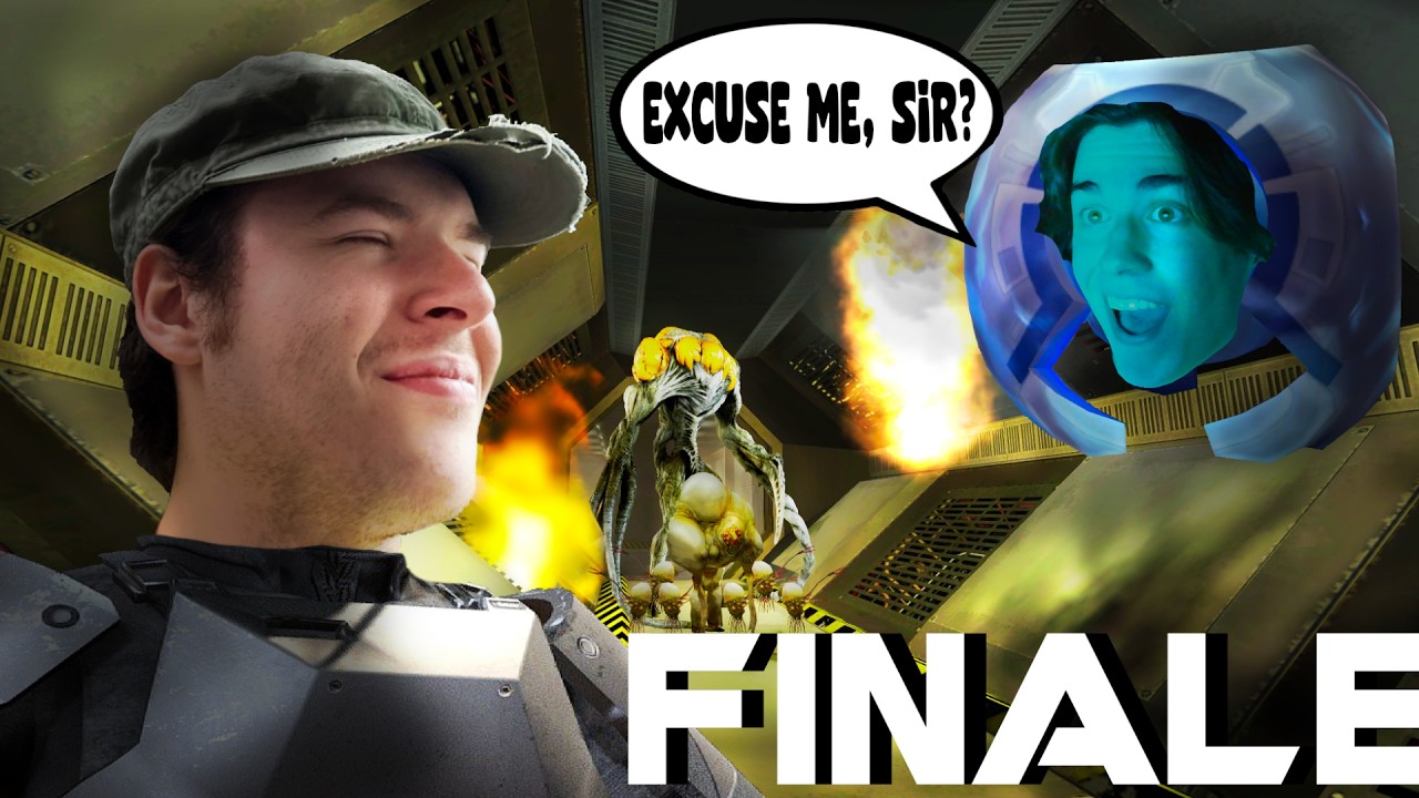 MY FRIENDS FIRST TIME PLAYING HALO CE│FINALE - YouTube