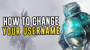 How to Change your Name/Alias in Warframe!