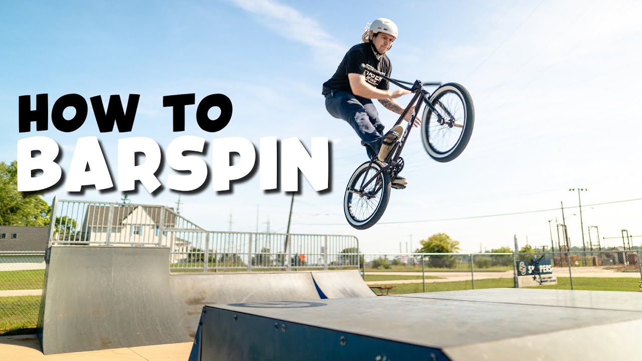 How to Barspin BMX Easiest Way YouTube