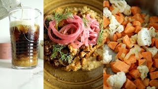 WHAT I EAT IN A WEEK VEGAN | Pistachio Cream Cold Brew, Fire Udon Noodles, & More