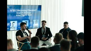 flowConf 2026: Is SEO Becoming Obsolete Search Strategy After the AI Shift, Mihajlo, Stefan, Ognjen