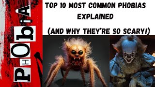 Top 10 Most Common Phobias Explained (And Why They’re SO Scary!)
