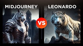 Who did it better? Midjourney vs Leonardo AI respond to the same Prompt! | Jelvix