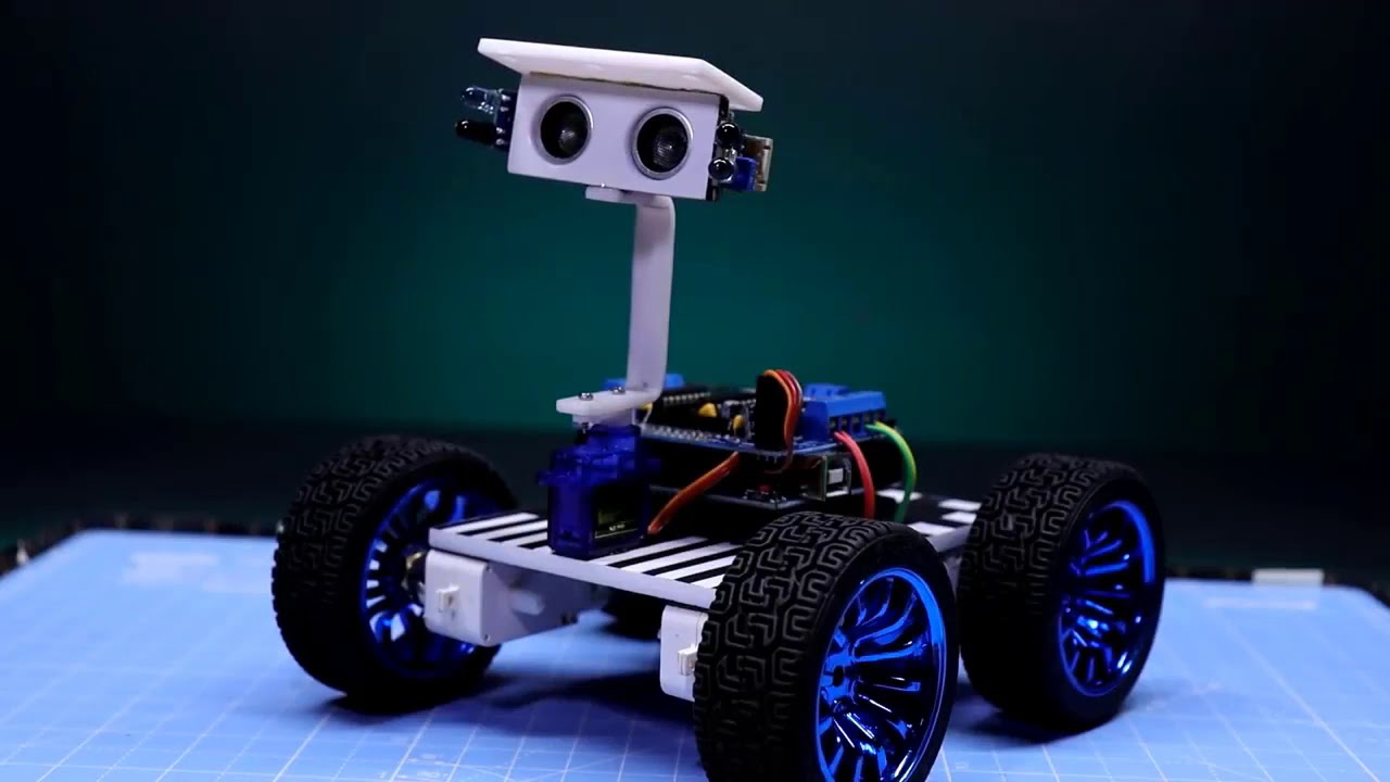 المشروع الاول: كيف تقوم بعمل روبوت تتبع بشري باستخدام الاردوينو مع البرمجة الخاصة بها