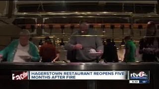 Iconic eatery reopens after fire
