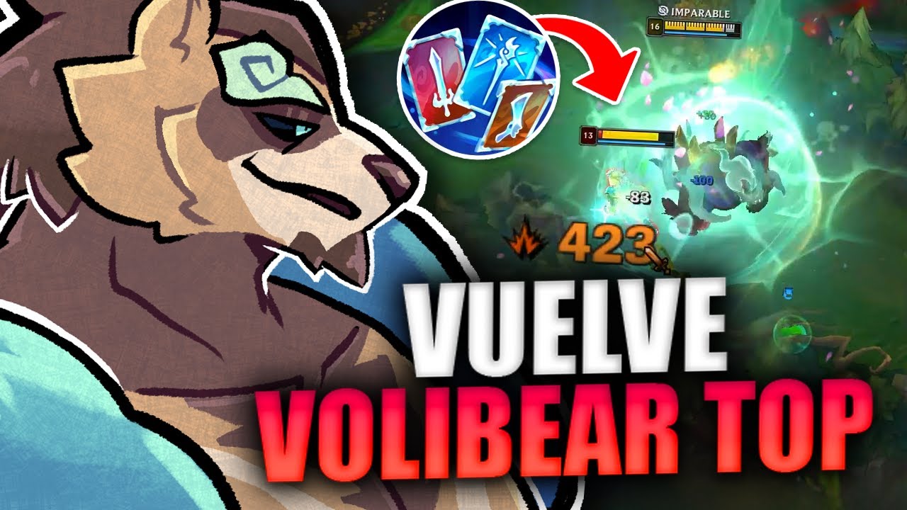 LA RUNA COMODÍN VUELVE A FUNCIONAR CON VOLIBEAR | League of Legends