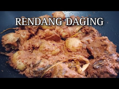 Olahan Resep Rendang Daging Sederhana | ASLI MINANG Yang Bernutrisi Baik