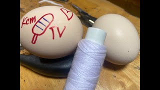 RAW EGG PEELING LIVE