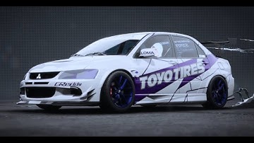 NFS Unbound S Class Online Racing in the Lancer Evolution IX 