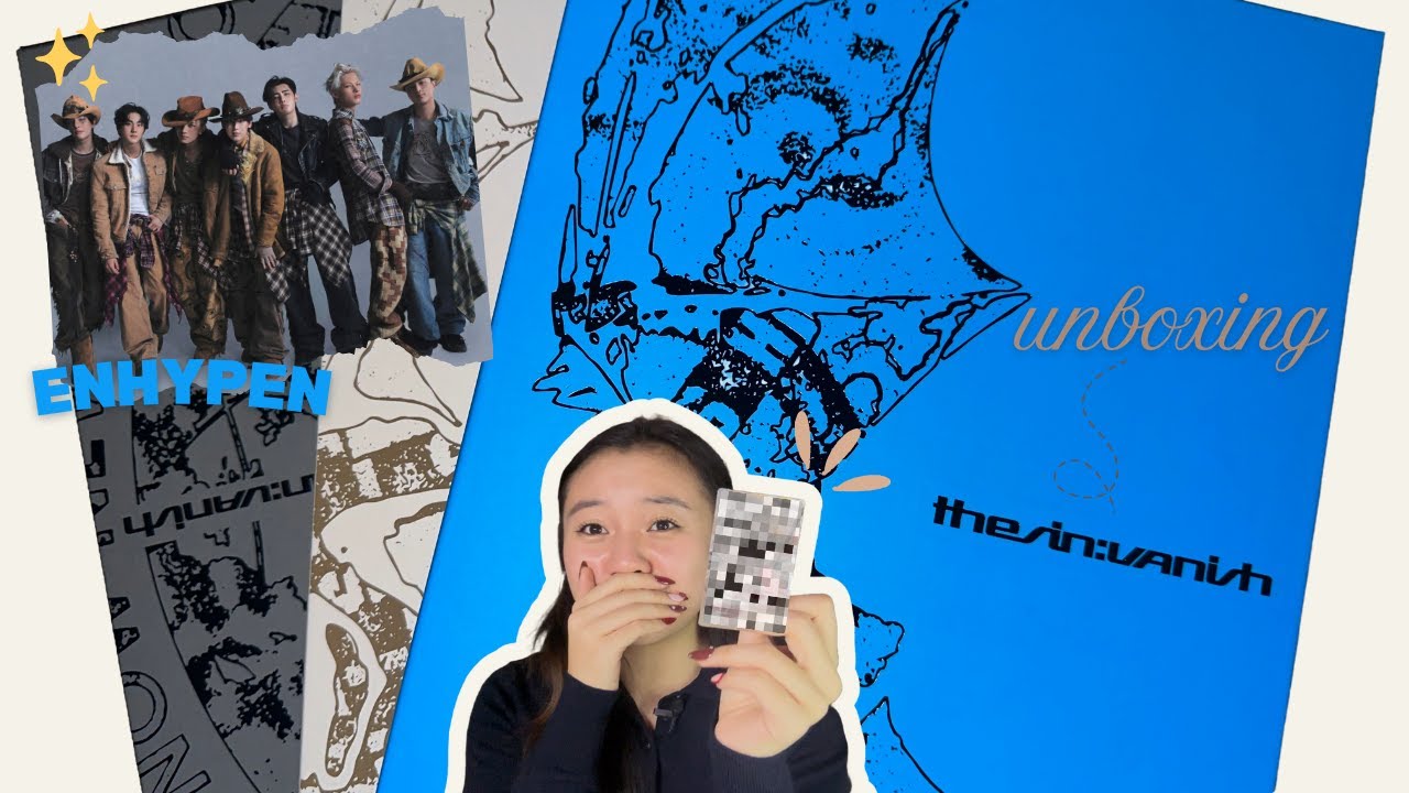 THIS MIGHT BE MY FAVORITE PHOTOCARD?? THE SIN:VANISH UNBOXING